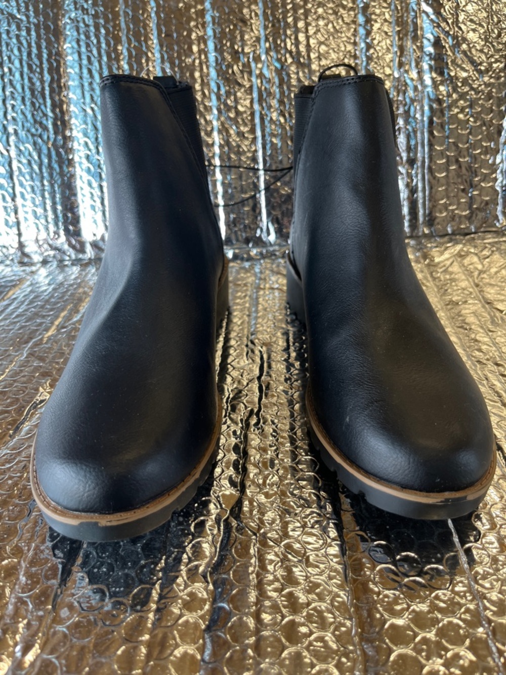 St. John's Bay Black Women's Heeled Ankle Boots